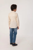 Boys Classic Cream Formal Shirt
