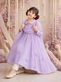 Lilac Anarkali Set
