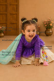 Purple Peplum Lehenga Set