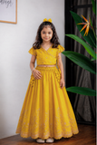MUSTARD DORI GHAGRA