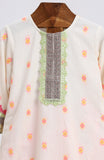 Small prints cotton kurta with vertical stripes printed salwar