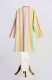 Neon cotton kurta with glazed cotton pyjama