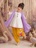 Ivory Bird Patiala Salwar Set