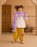 Ivory Bird Patiala Salwar Set