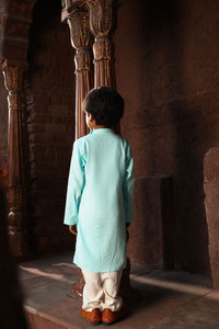 Blue Kurta With Pant