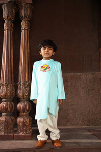 Blue Kurta With Pant