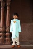 Blue Kurta With Pant