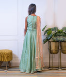 Graceful Green Lehenga