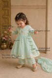 Mint Green Flamingo Angrakha Set