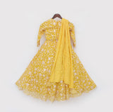 Yellow Parsi Work Lehenga Choli