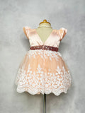 Petite Peach Dress