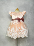 Petite Peach Dress