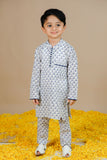 Hank Block Printed Co-ord Kurta Set