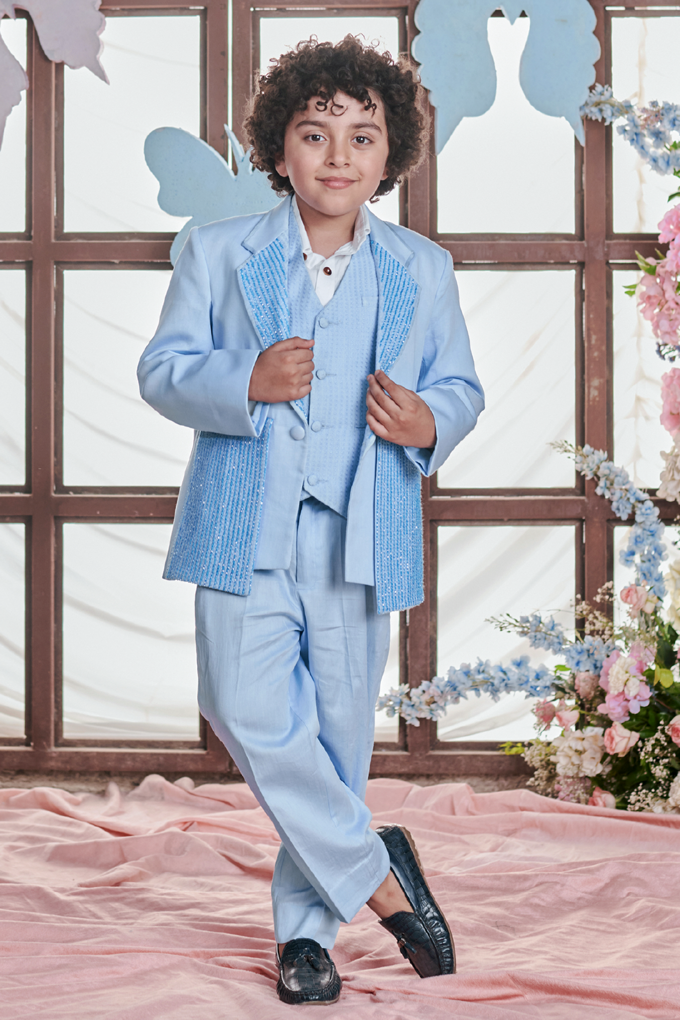 Cielo - Waistcoat With Blazer And Trouser Set Of 3