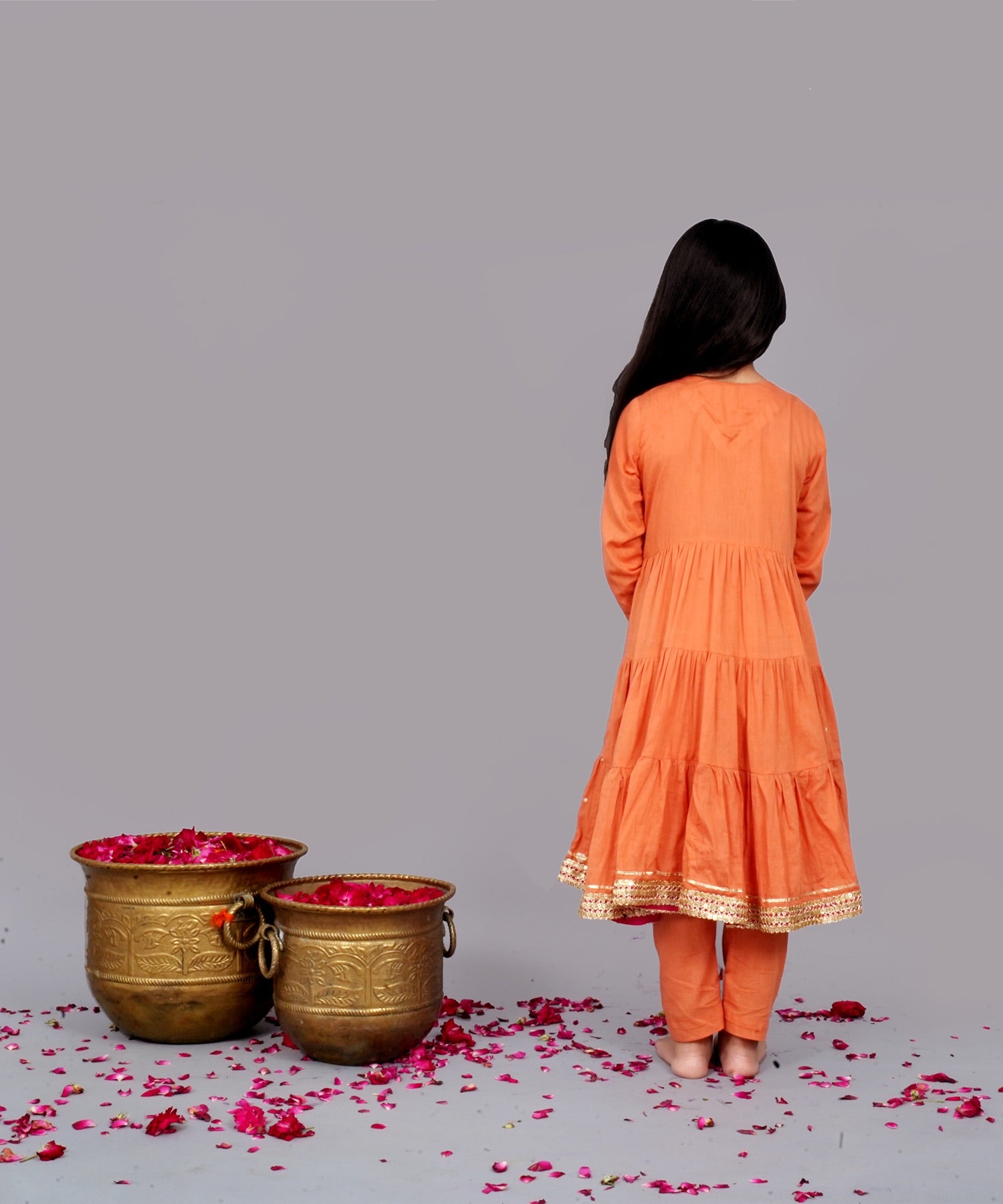 MEHER TIERED MALMAL DRESS DET