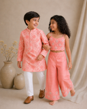 Embroidered floral  Palazzo set