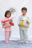 Customized Banana Boat Nightsuit And Cushion Set