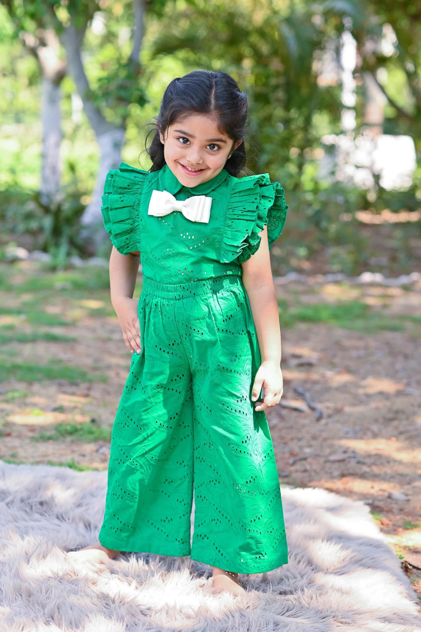 Bella Bow Green