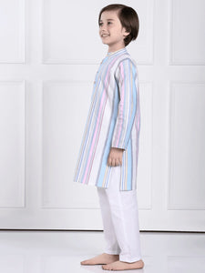 Ekam Striped Kurta Pajama Set