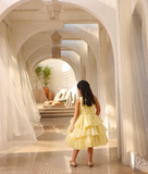 Yellow Sequence Frock