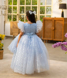Blue Star Net Dress