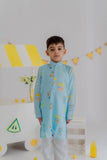 SKY BLUE CARNIVAL KURTA SET