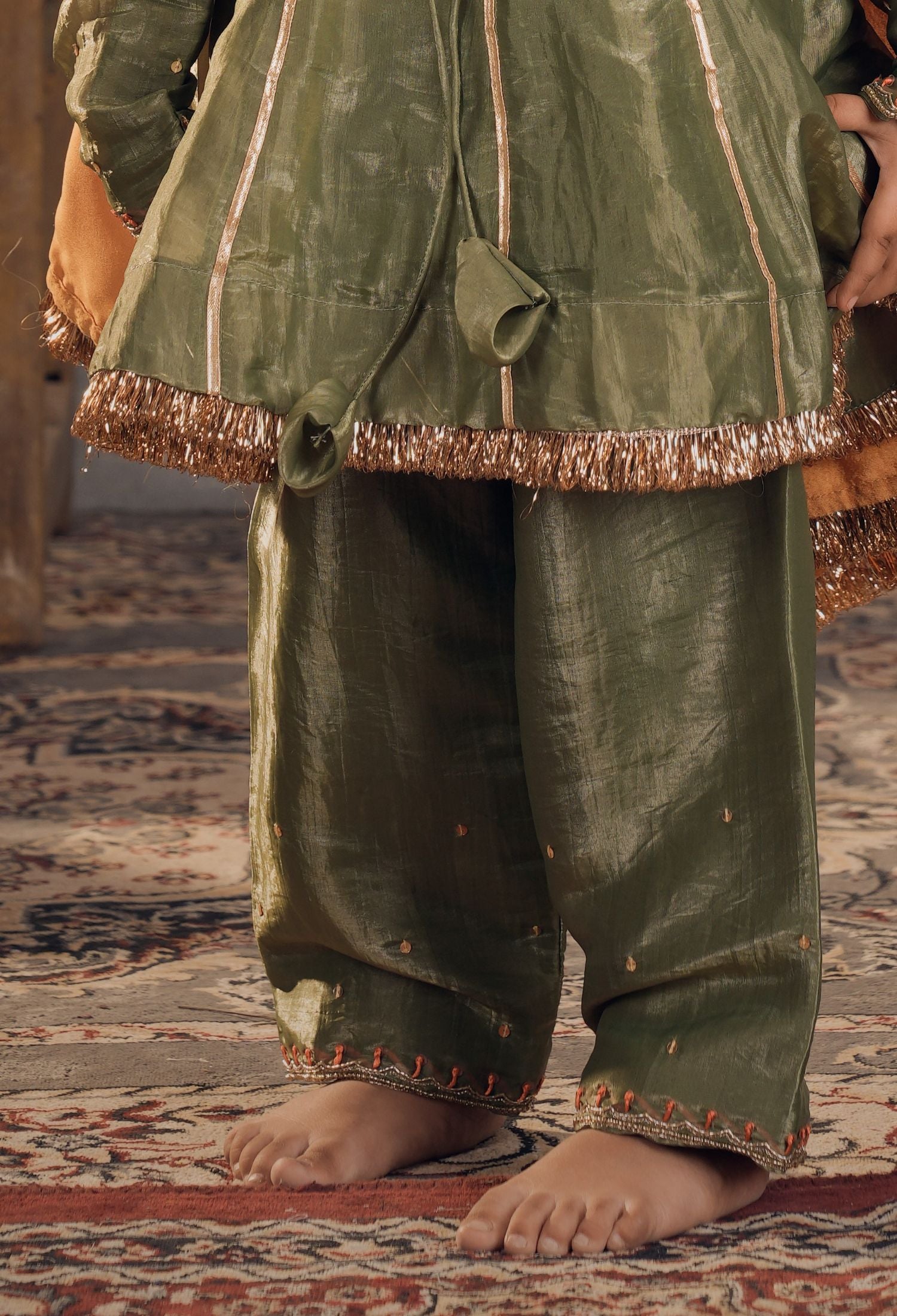 Olive Punjabi Set