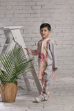 Peach Long Kurta And Pants Set