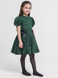 Green Leopard Dress