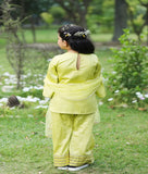 Green Kurti with Farshi Salwar