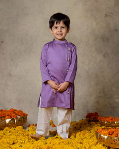 Lavender Kurta Set