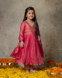 Gota Anarkali Set