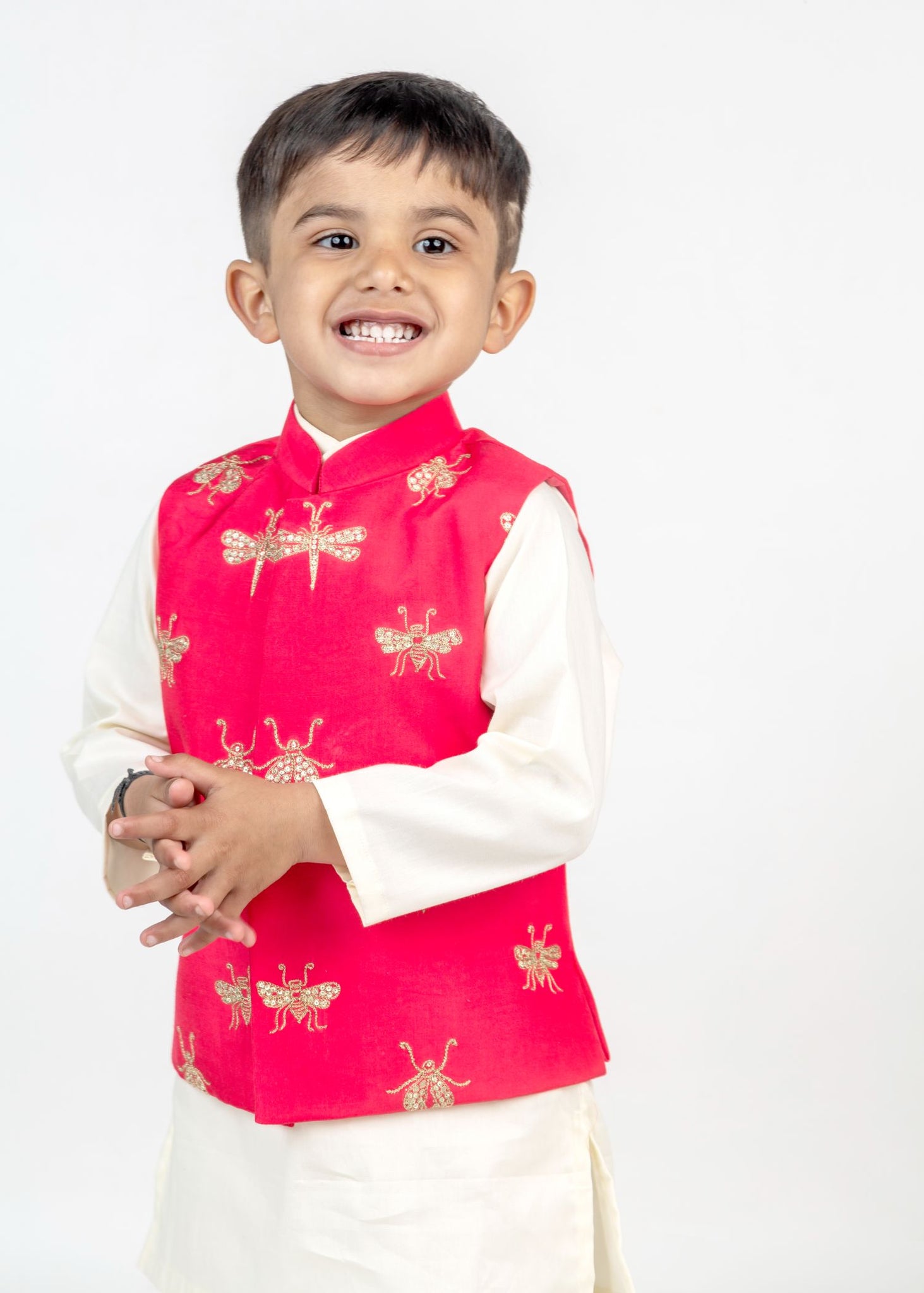 Jugnoo Handembroidered Kurta Jacket Set