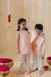 PEACH CHAKRI JACKET SET