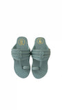 BLUE PASTEL KOLHAPURI FLATS