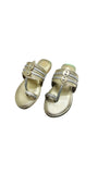 DULL GOLD TWO TONE KOLHAPURI