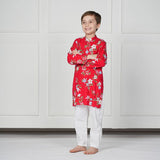 Red Poppy Boys Set