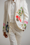 WHITE BLAZER SET