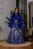 BLUE CHROME GHAGHRA
