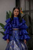 BLUE CHROME GHAGHRA