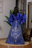 BLUE CHROME GHAGHRA