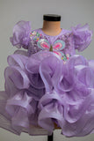 LILAC BUTTERFLY DRESS