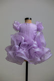 LILAC BUTTERFLY DRESS