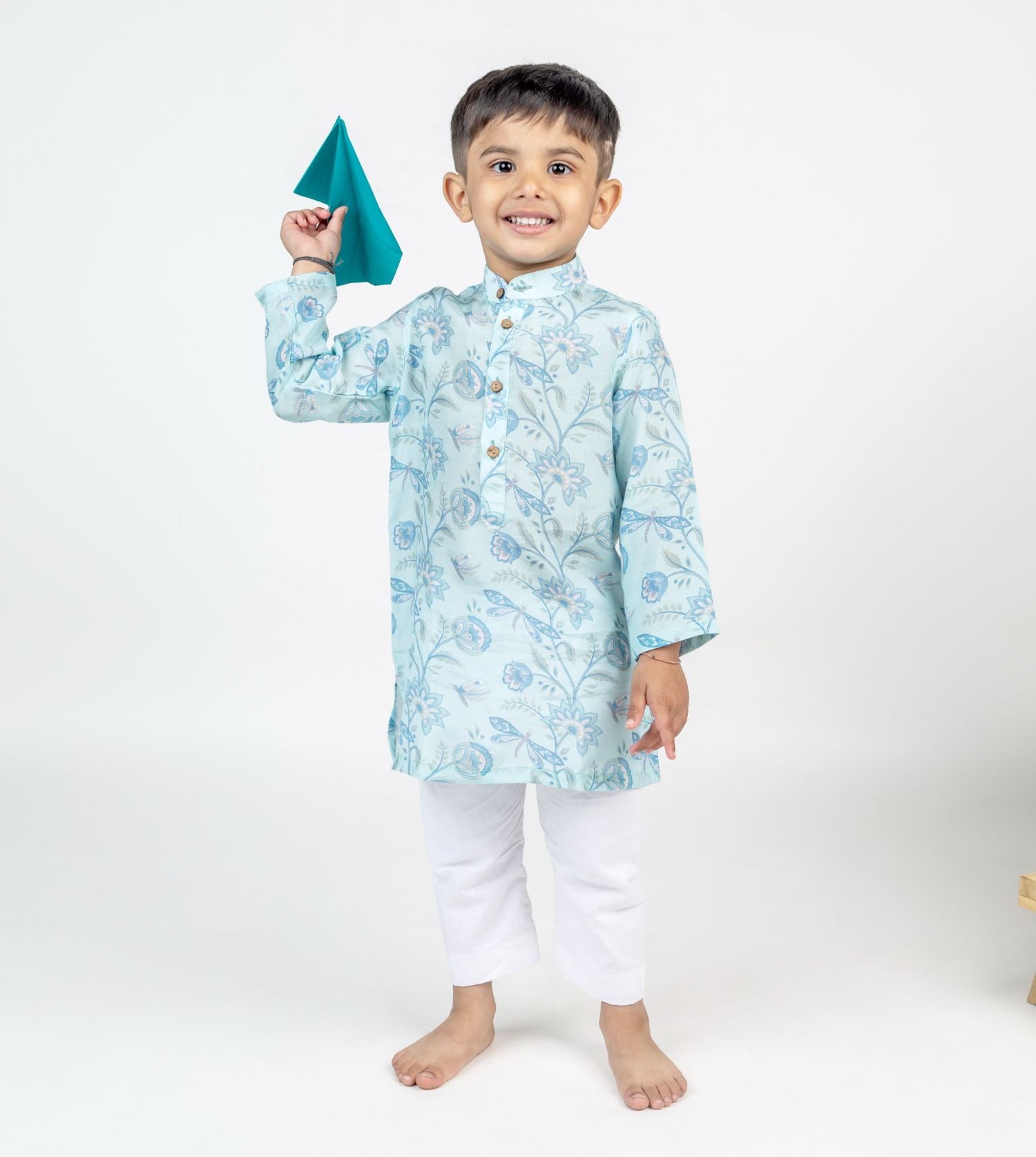 Dragon Fly Jaal Printed Kurta