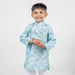 Dragon Fly Jaal Printed Kurta