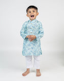 Dragon Fly Jaal Printed Kurta