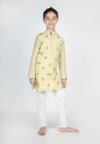 Dragon Fly Buta Embroidered Kurta