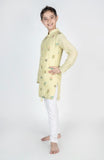 Dragon Fly Buta Embroidered Kurta