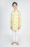 Dragon Fly Buta Embroidered Kurta