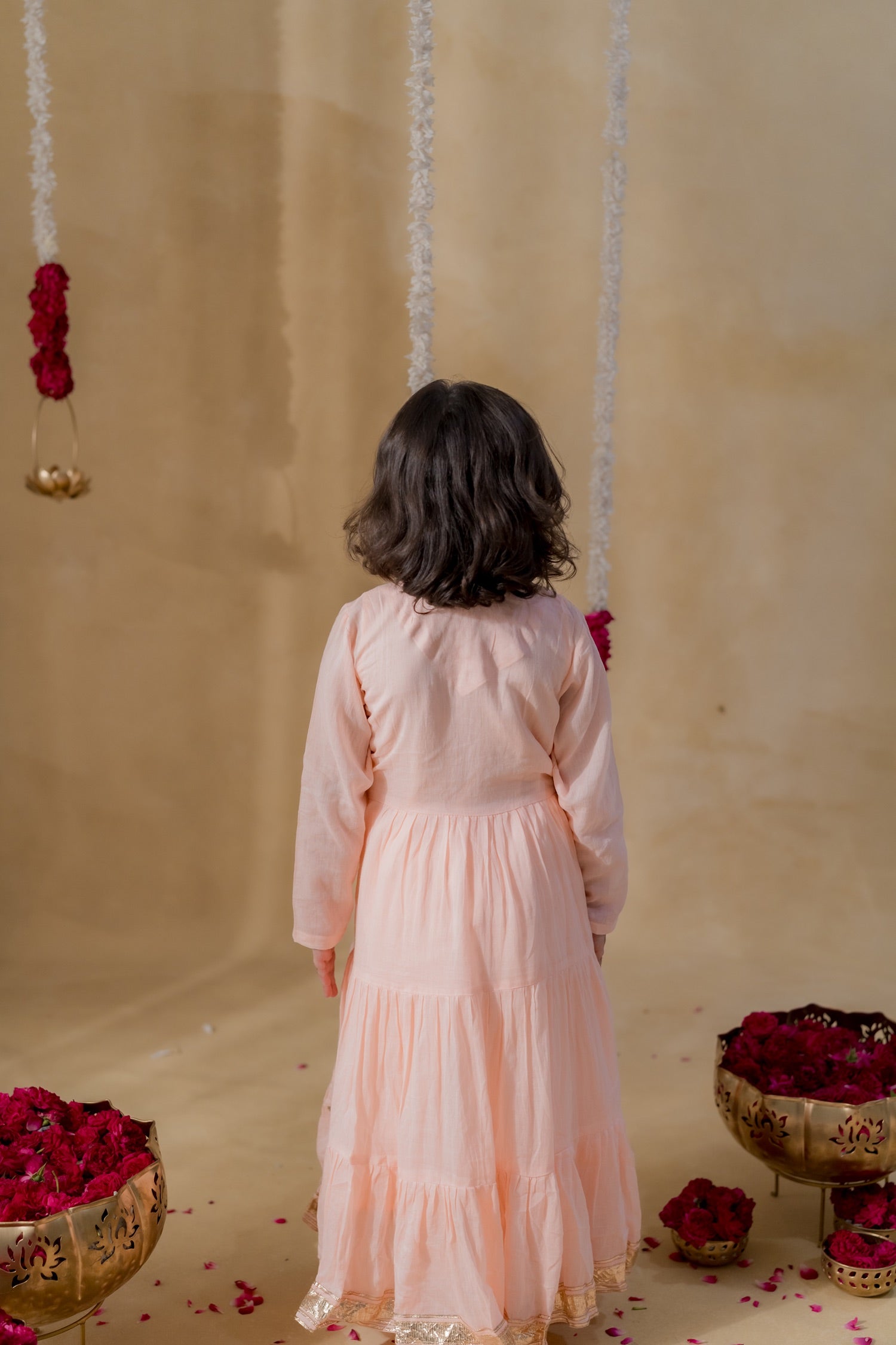 MEHER TIERED MALMAL DRESS DET